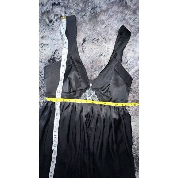 Lanvin Paris Ete Black Cocktail Party Dress Size 38 US 8 Alber Elbaz jewel - Picture 9 of 16